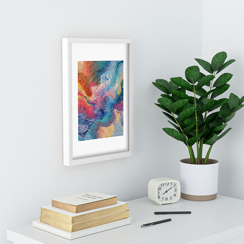 83 Oranges Soul Driven Abstraction Recessed Framing Rectangle