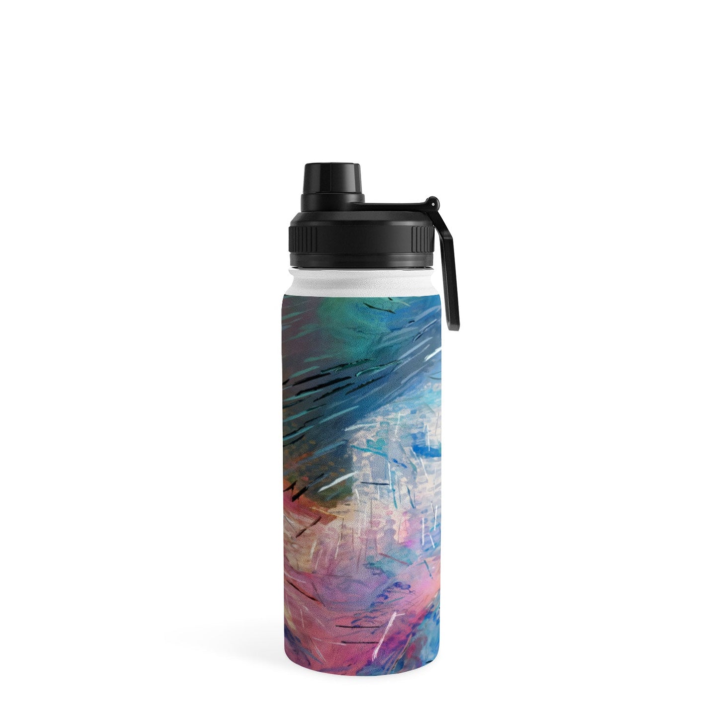 83 Oranges Soul Driven Abstraction Water Bottle