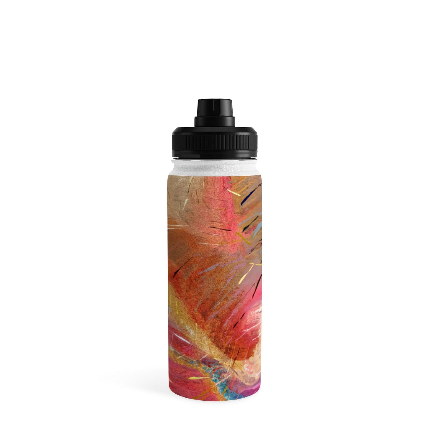 83 Oranges Soul Driven Abstraction Water Bottle