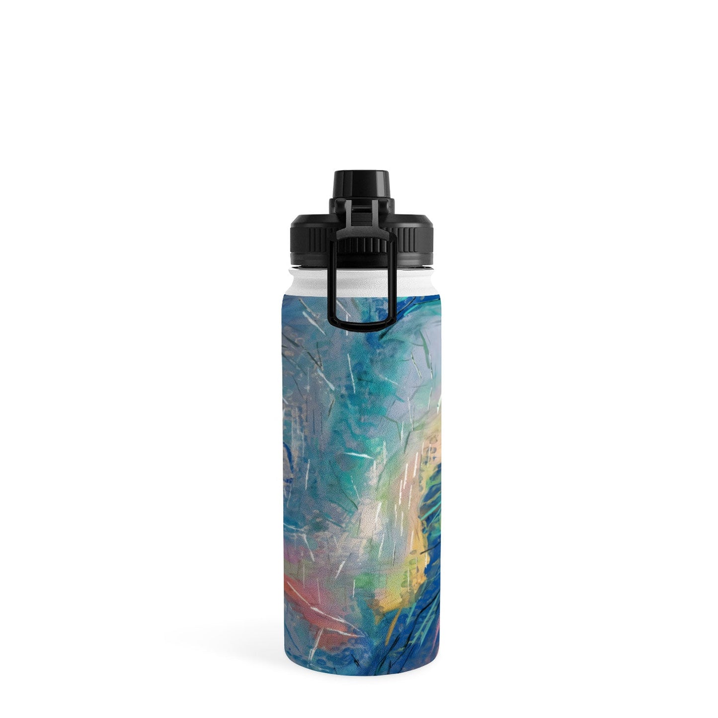 83 Oranges Soul Driven Abstraction Water Bottle