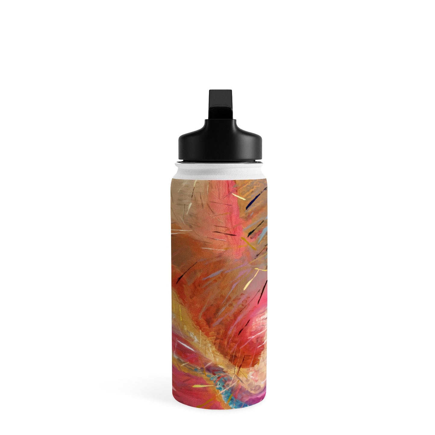 83 Oranges Soul Driven Abstraction Water Bottle