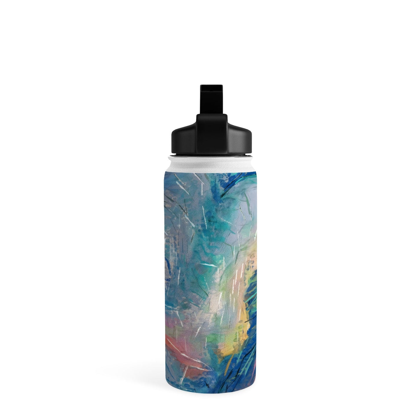 83 Oranges Soul Driven Abstraction Water Bottle