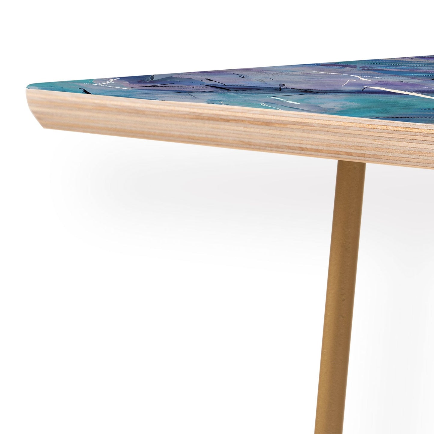 83 Oranges Soul Driven Abstraction Coffee Table