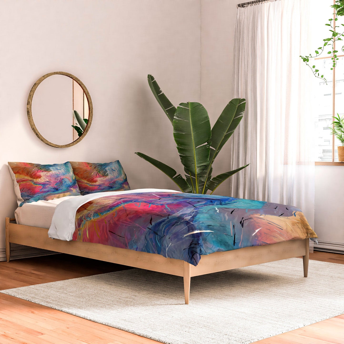 83 Oranges Soul Driven Abstraction Comforter