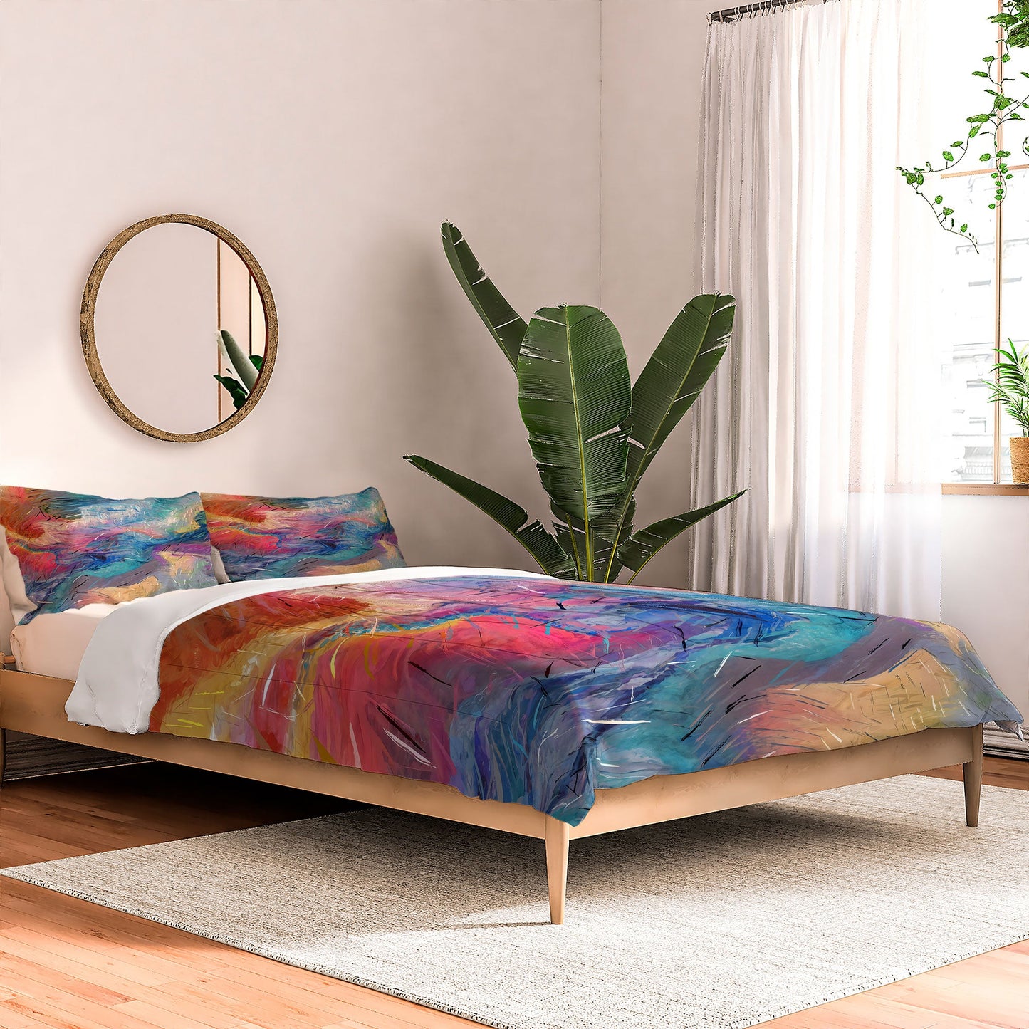 83 Oranges Soul Driven Abstraction Comforter
