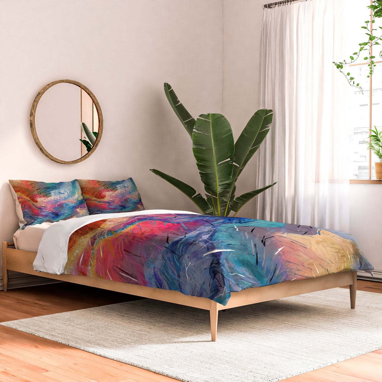 83 Oranges Soul Driven Abstraction Comforter