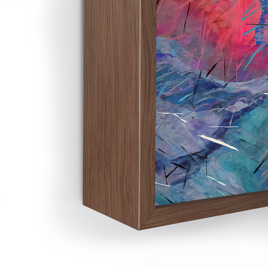 83 Oranges Soul Driven Abstraction Framed Mini Art Print