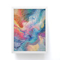 83 Oranges Soul Driven Abstraction Framed Mini Art Print