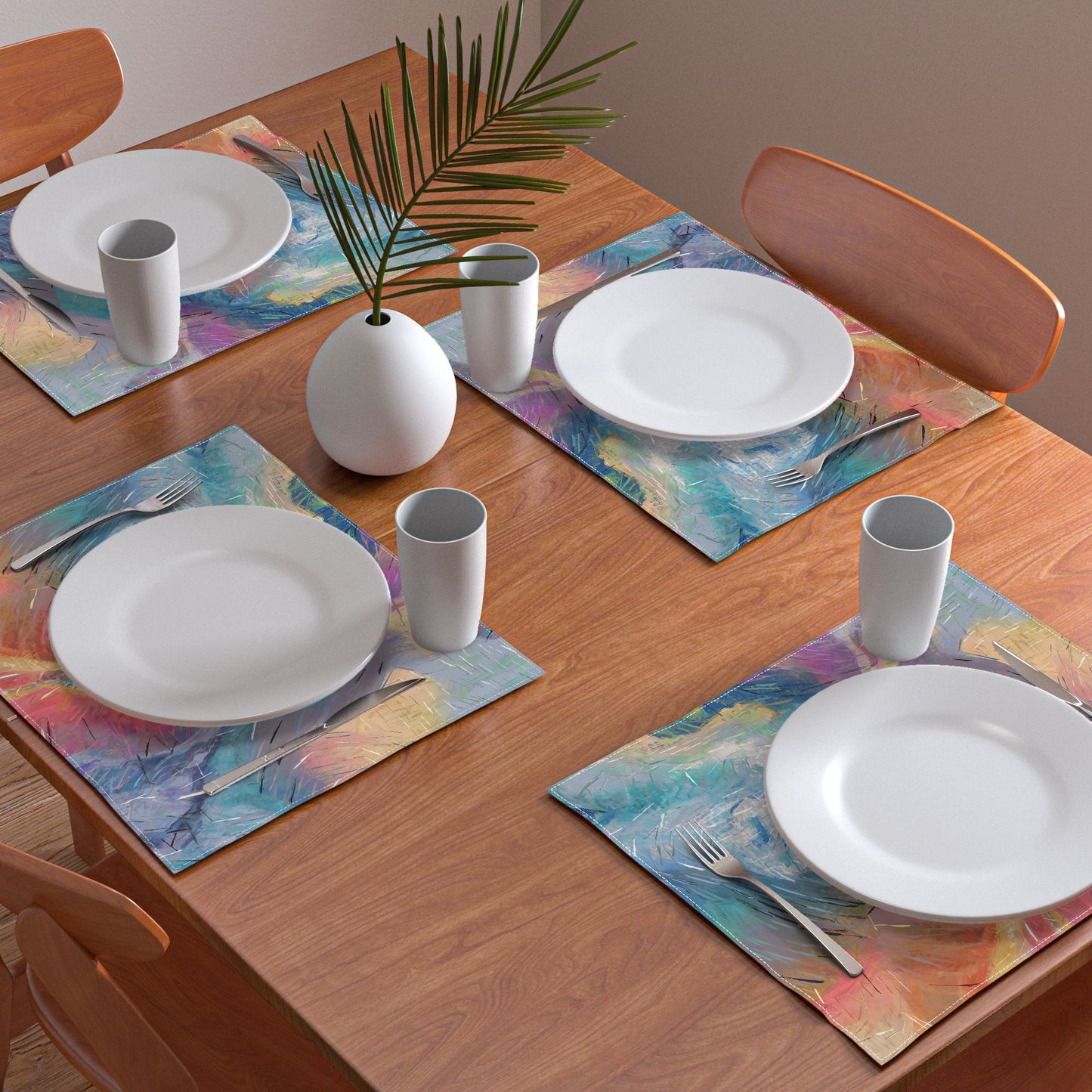 83 Oranges Soul Driven Abstraction Placemat