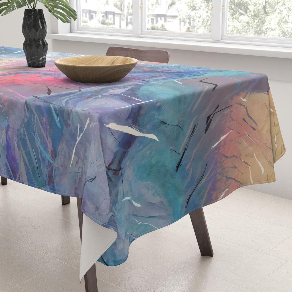 83 Oranges Soul Driven Abstraction Tablecloth