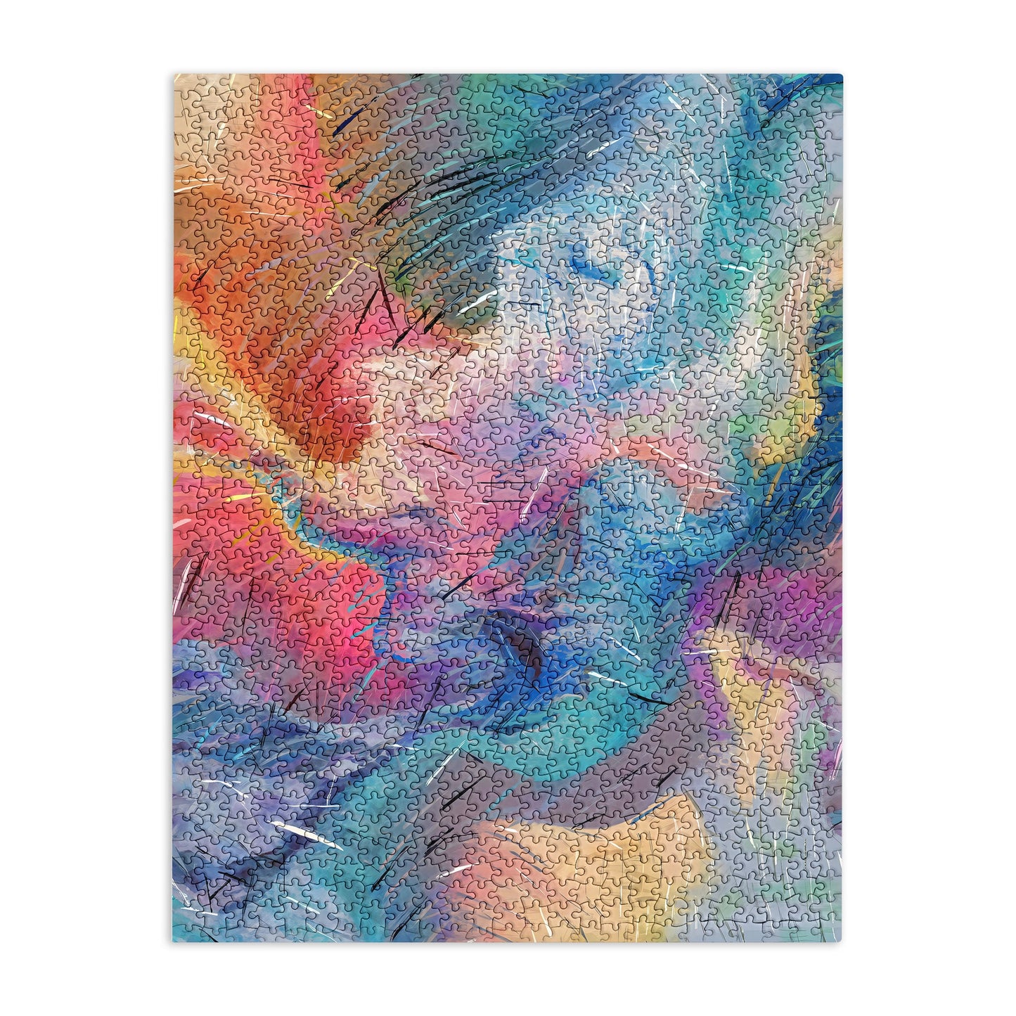 83 Oranges Soul Driven Abstraction Puzzle