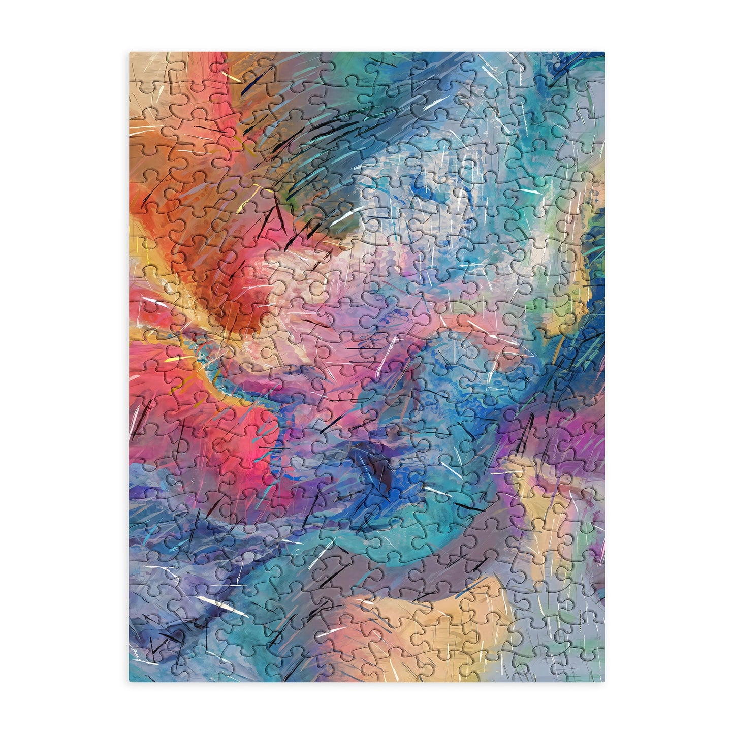 83 Oranges Soul Driven Abstraction Puzzle