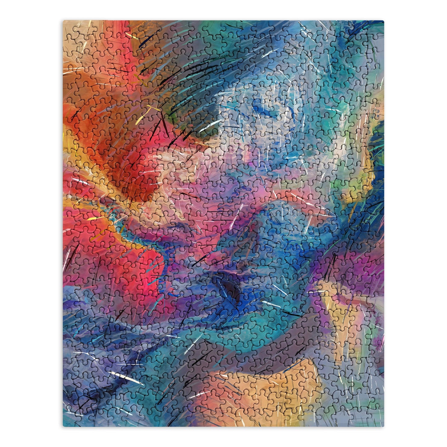 83 Oranges Soul Driven Abstraction Puzzle