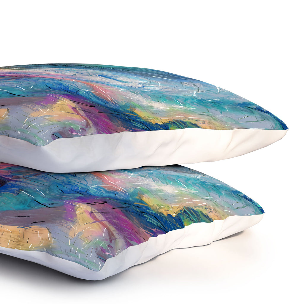 83 Oranges Soul Driven Abstraction Pillow Shams
