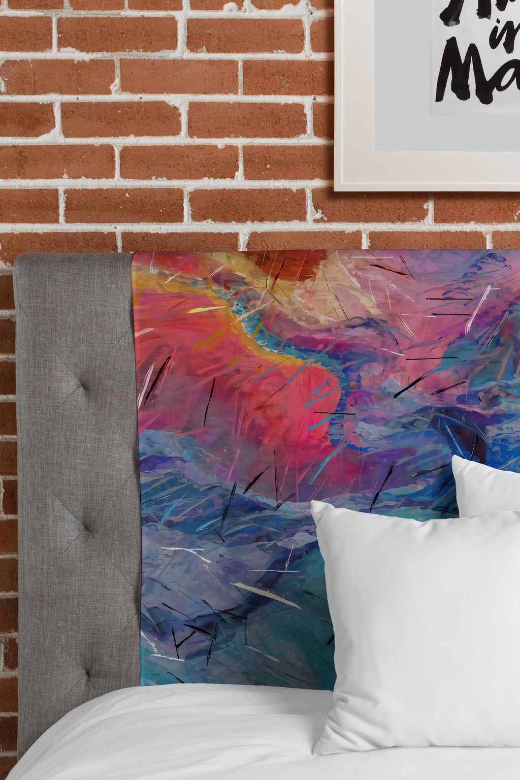 83 Oranges Soul Driven Abstraction Tapestry