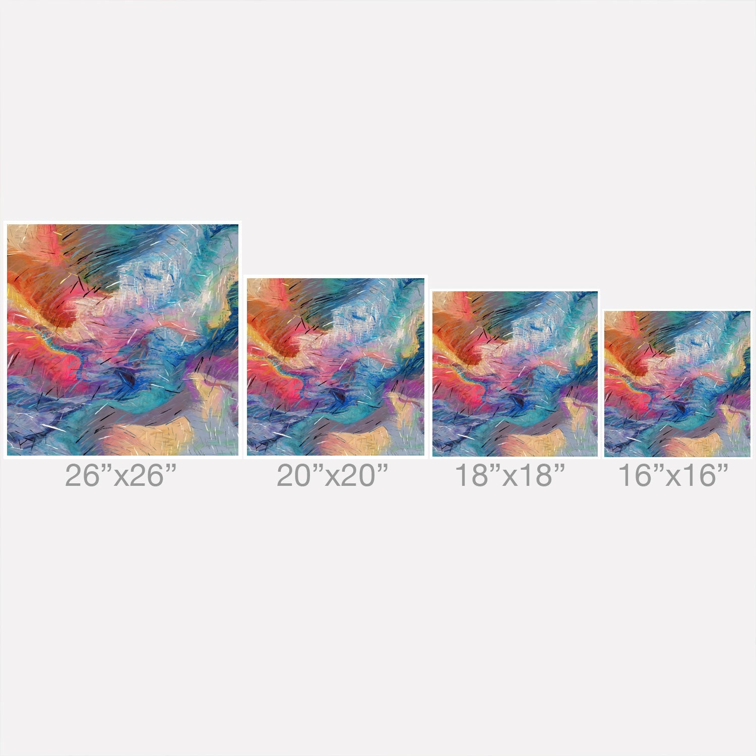 83 Oranges Soul Driven Abstraction Throw Pillow