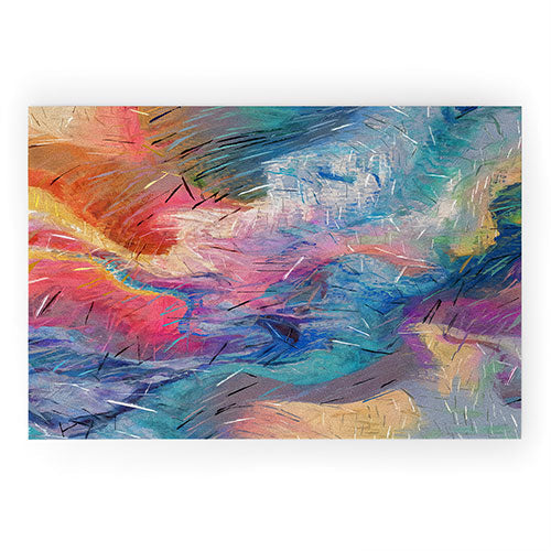 83 Oranges Soul Driven Abstraction Welcome Mat