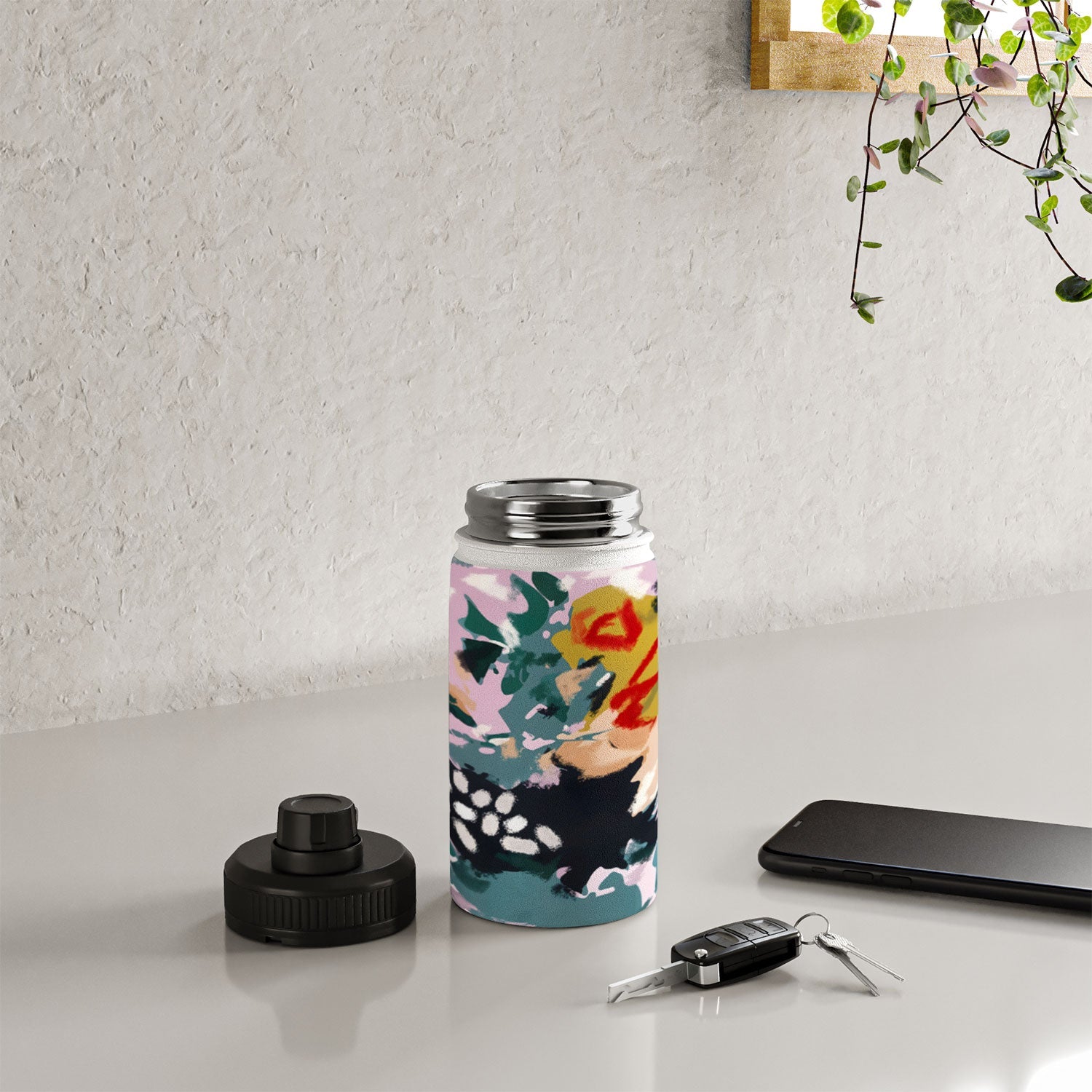 83 Oranges The Olive Watcher Water Bottle