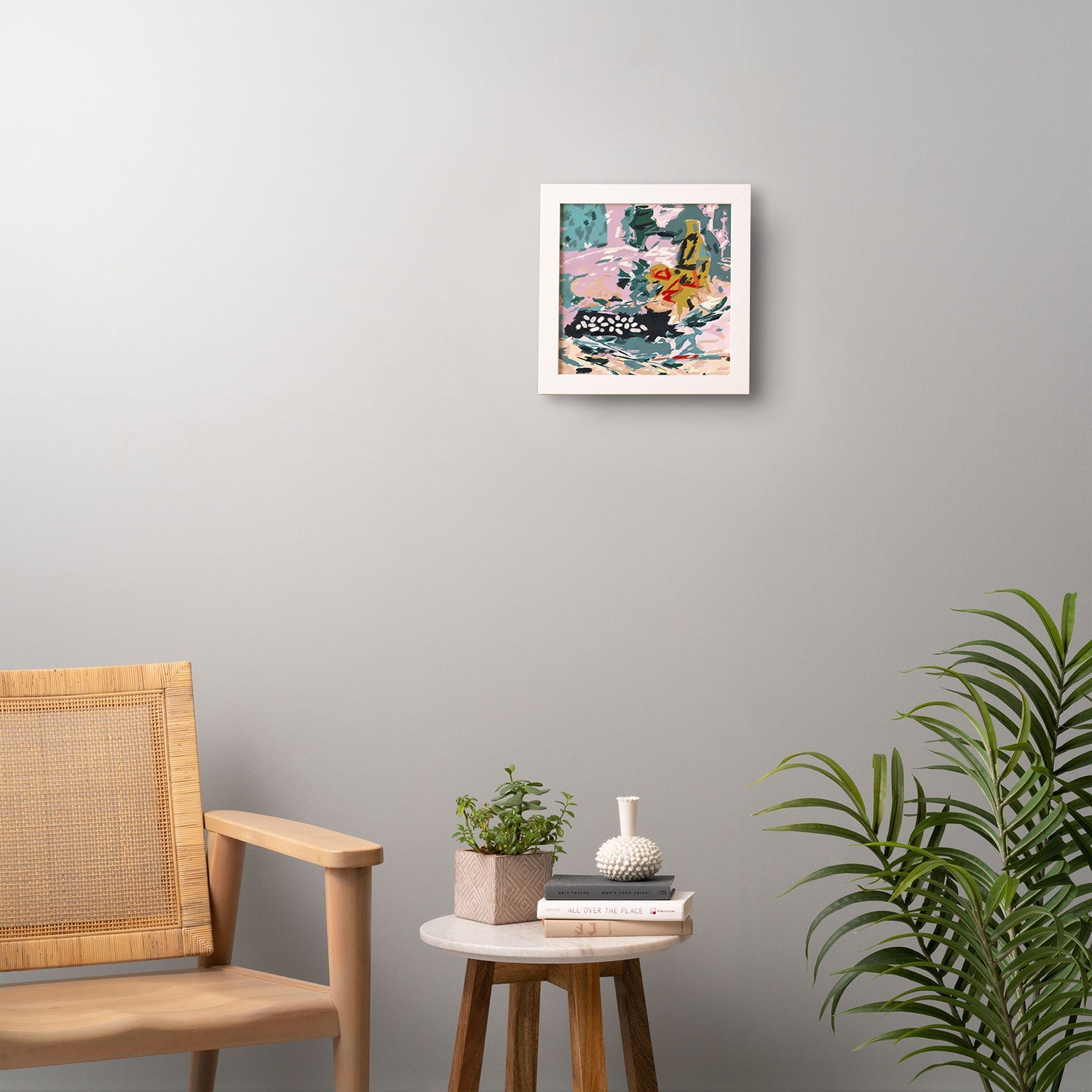 83 Oranges The Olive Watcher Framed Wall Art