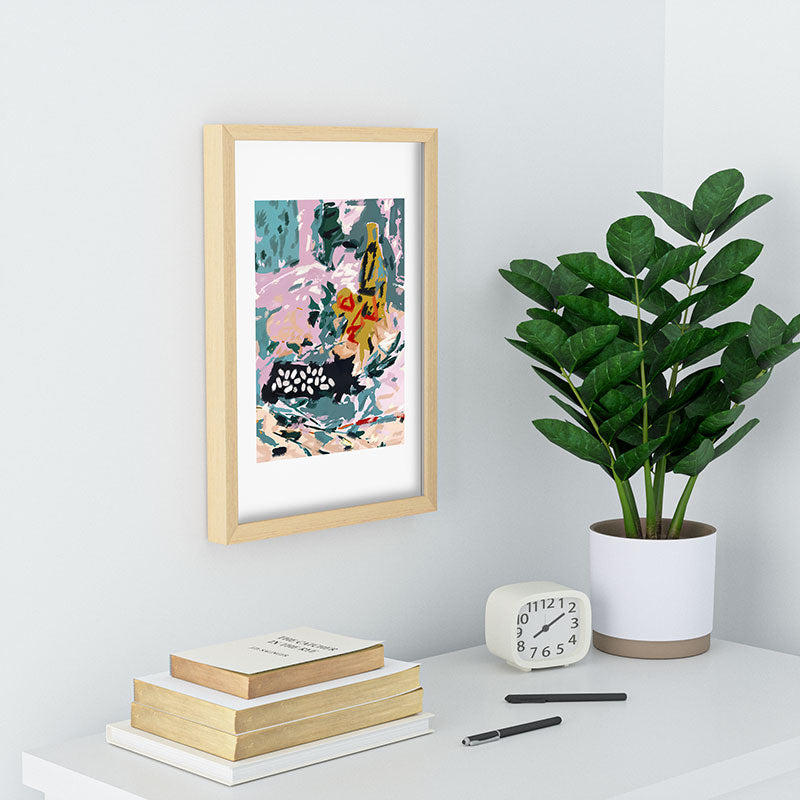 83 Oranges The Olive Watcher Recessed Framing Rectangle