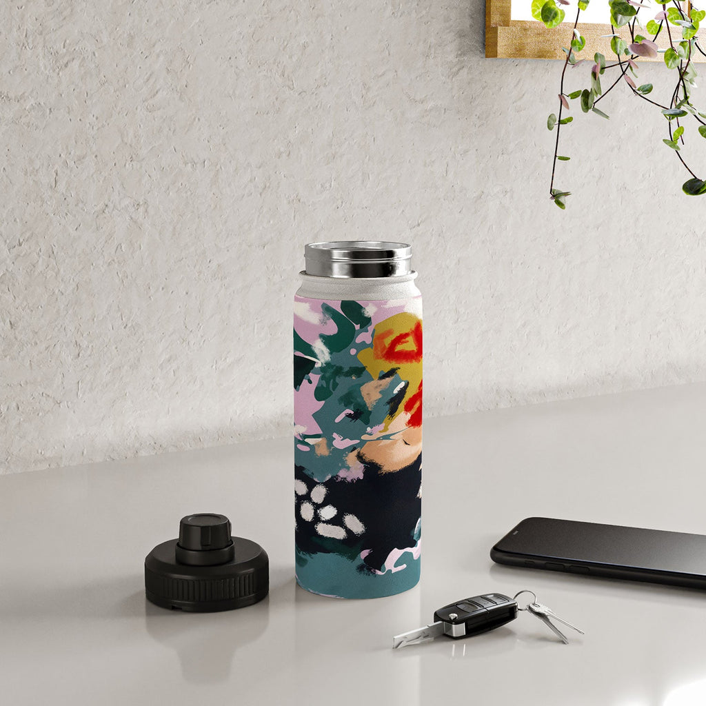 83 Oranges The Olive Watcher Water Bottle
