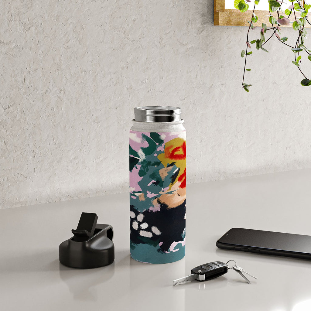 83 Oranges The Olive Watcher Water Bottle