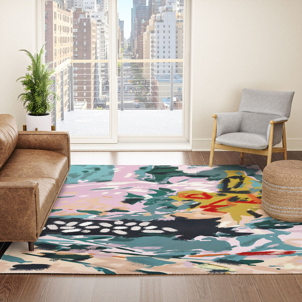 83 Oranges The Olive Watcher Area Rug