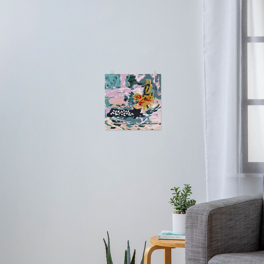 83 Oranges The Olive Watcher Art Print