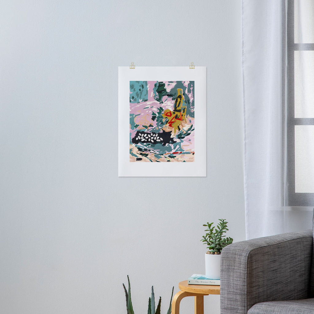 83 Oranges The Olive Watcher Art Print