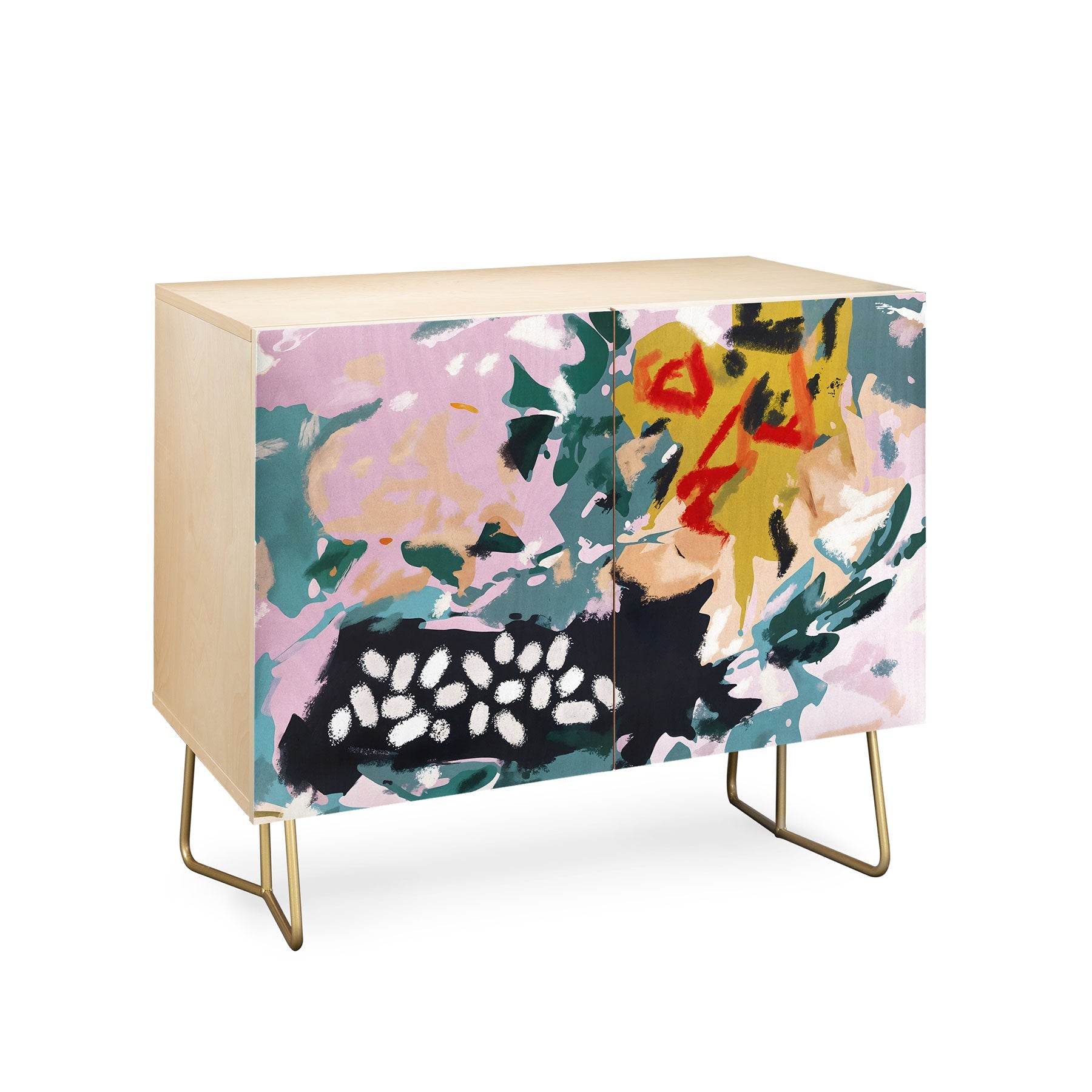 83 Oranges The Olive Watcher Credenza