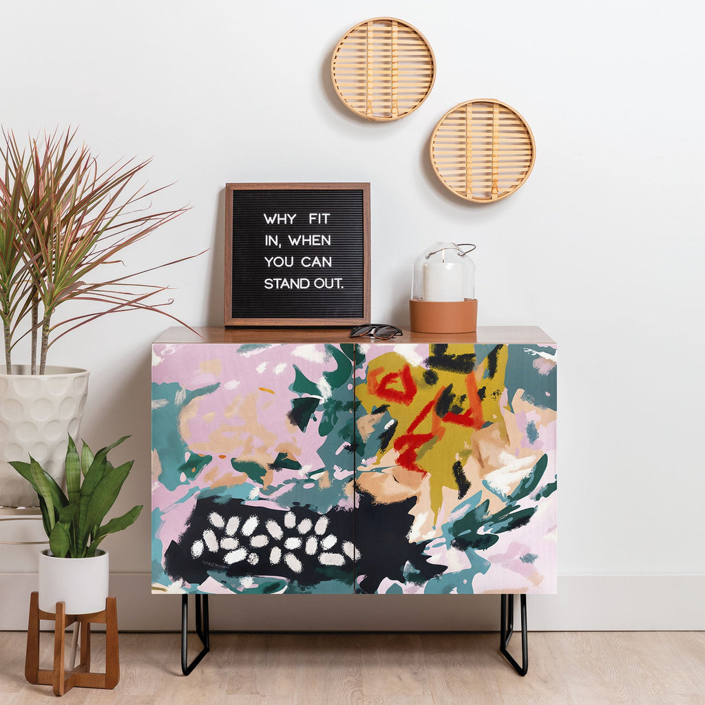83 Oranges The Olive Watcher Credenza