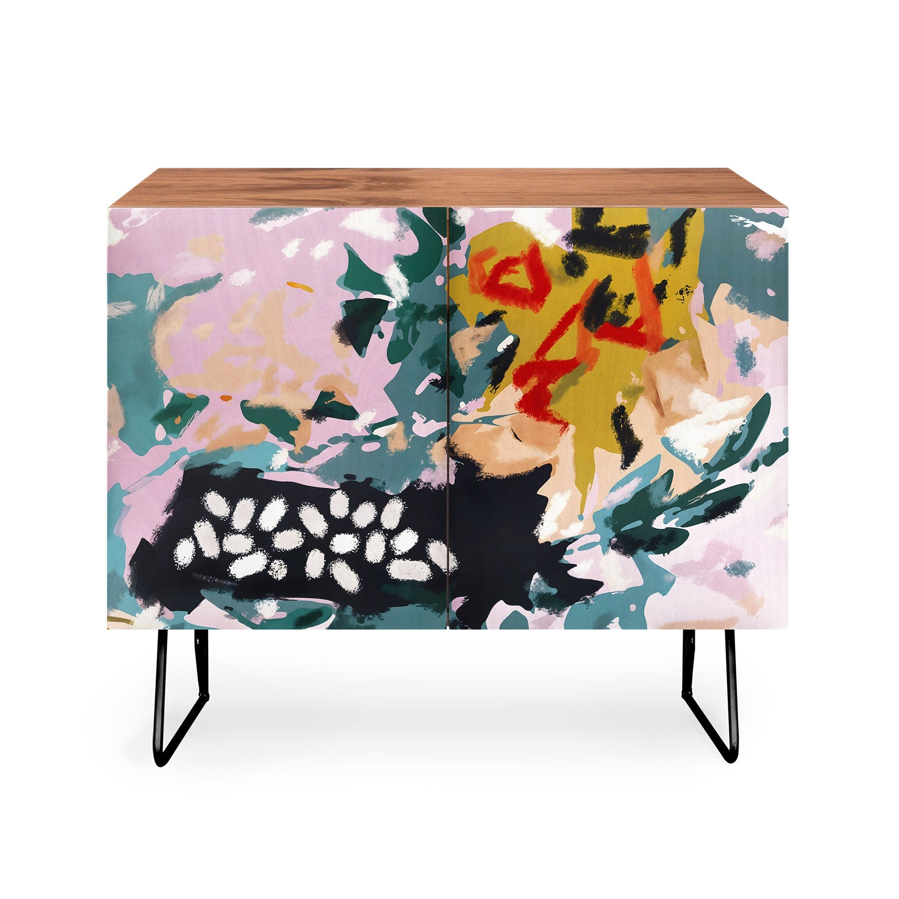 83 Oranges The Olive Watcher Credenza