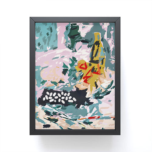 83 Oranges The Olive Watcher Framed Mini Art Print