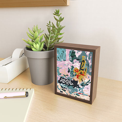 83 Oranges The Olive Watcher Framed Mini Art Print