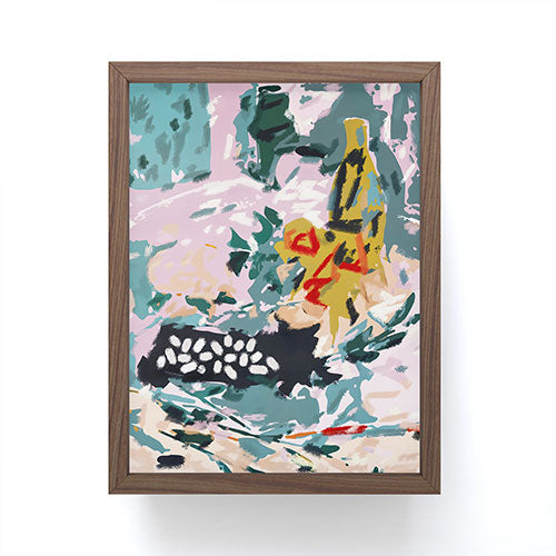 83 Oranges The Olive Watcher Framed Mini Art Print