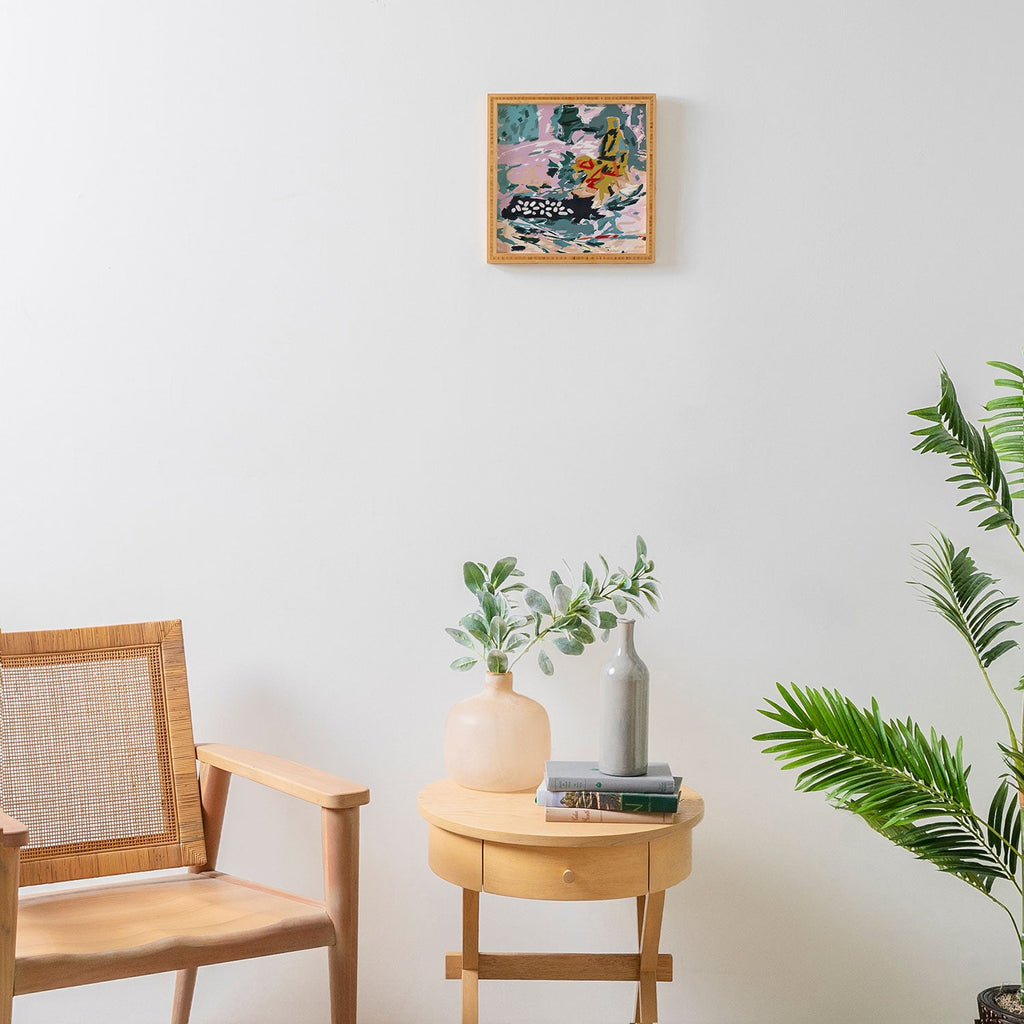 83 Oranges The Olive Watcher Framed Wall Art