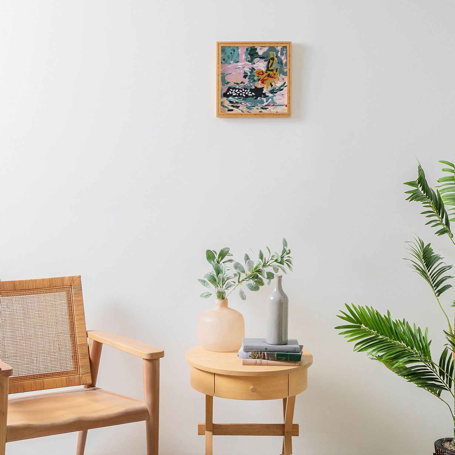 83 Oranges The Olive Watcher Framed Wall Art