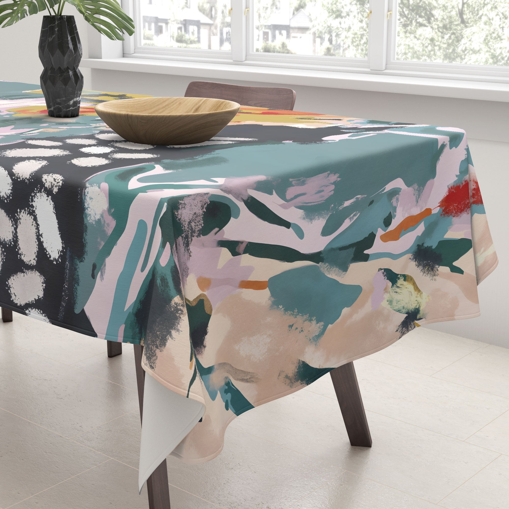 83 Oranges The Olive Watcher Tablecloth
