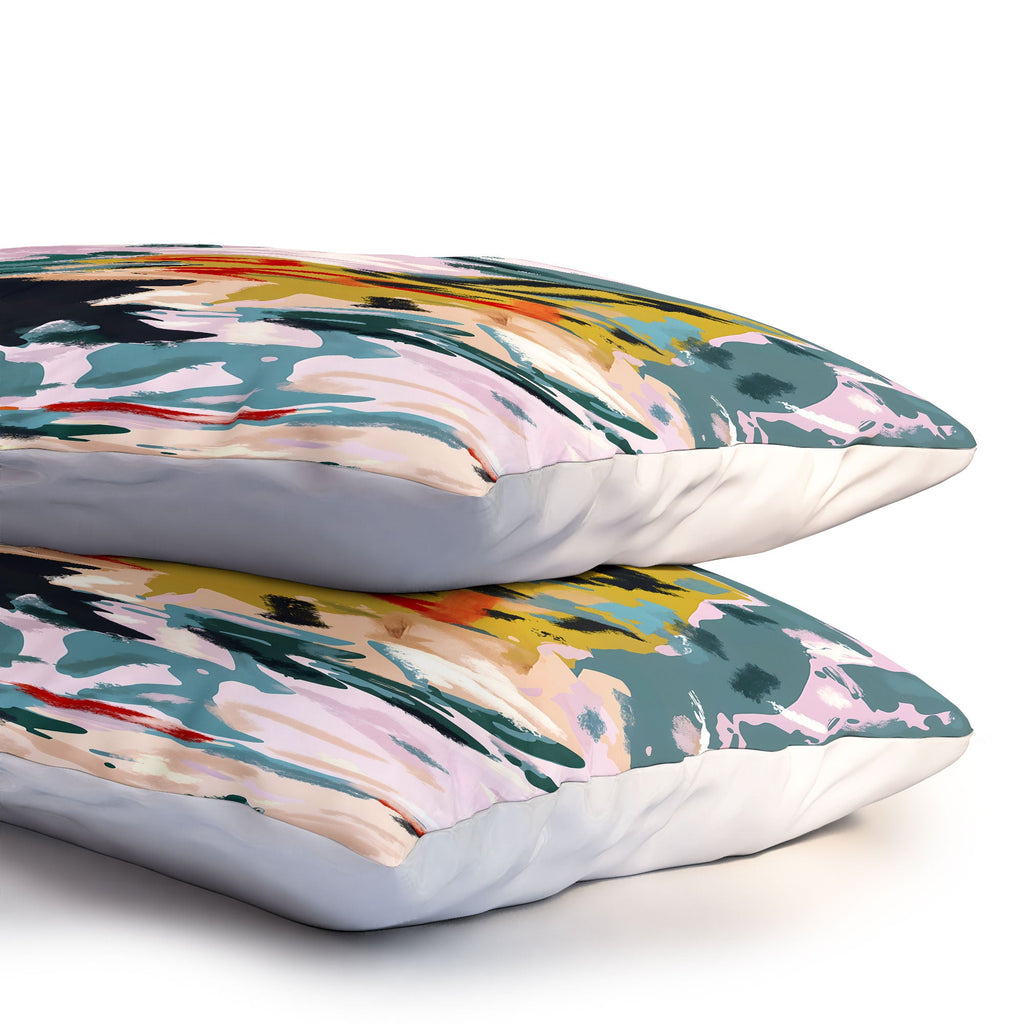 83 Oranges The Olive Watcher Pillow Shams