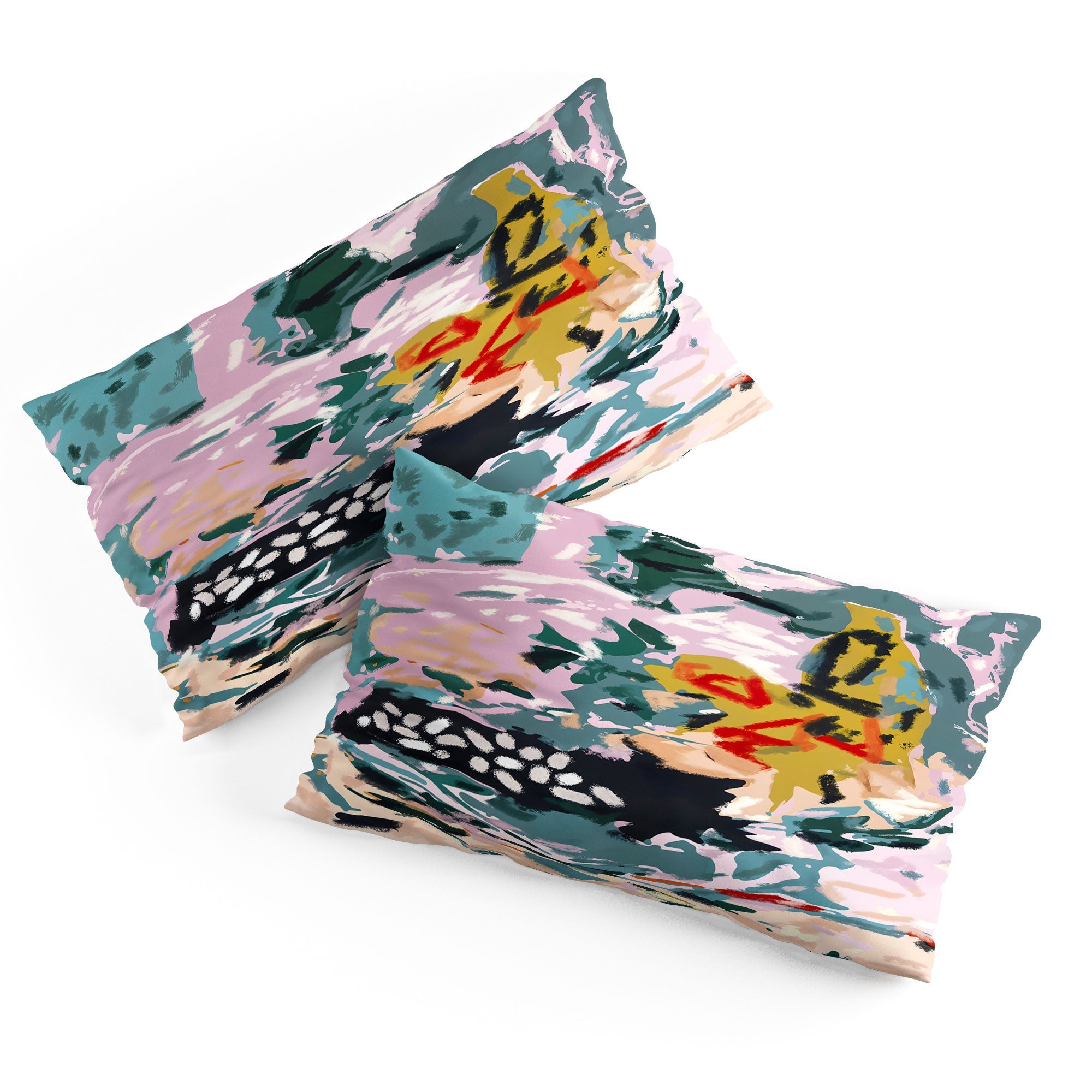 83 Oranges The Olive Watcher Pillow Shams
