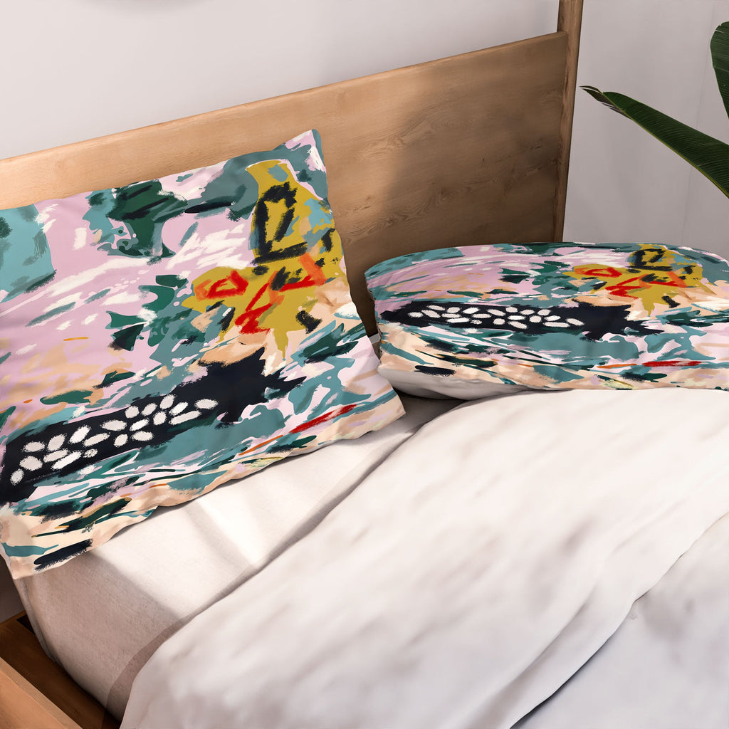 83 Oranges The Olive Watcher Pillow Shams