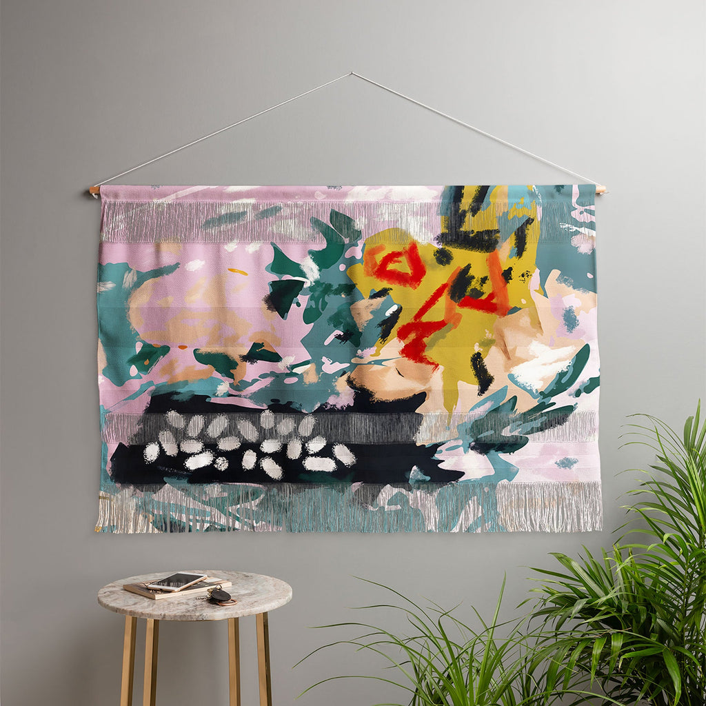 83 Oranges The Olive Watcher Wall Hanging Landscape
