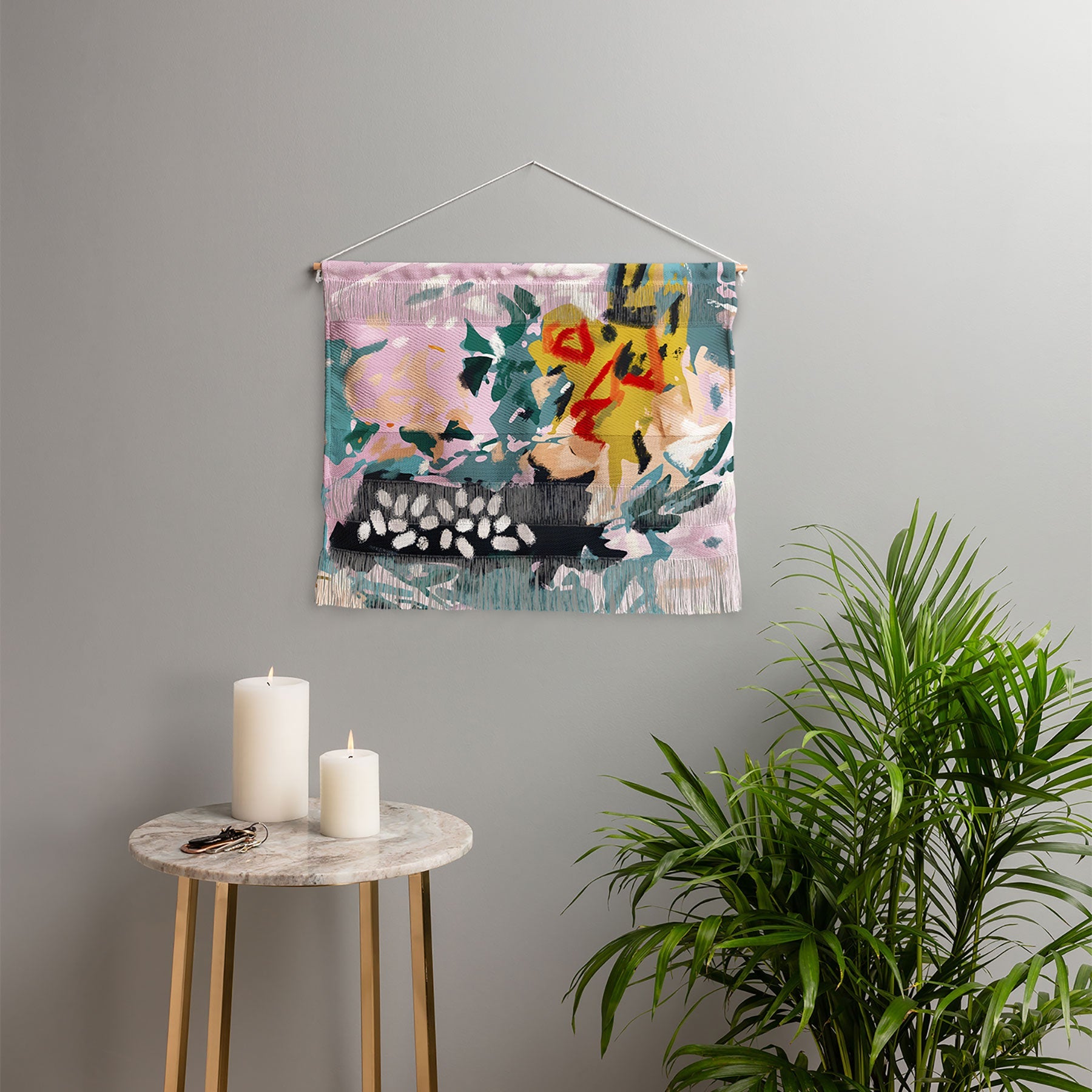 83 Oranges The Olive Watcher Wall Hanging Landscape