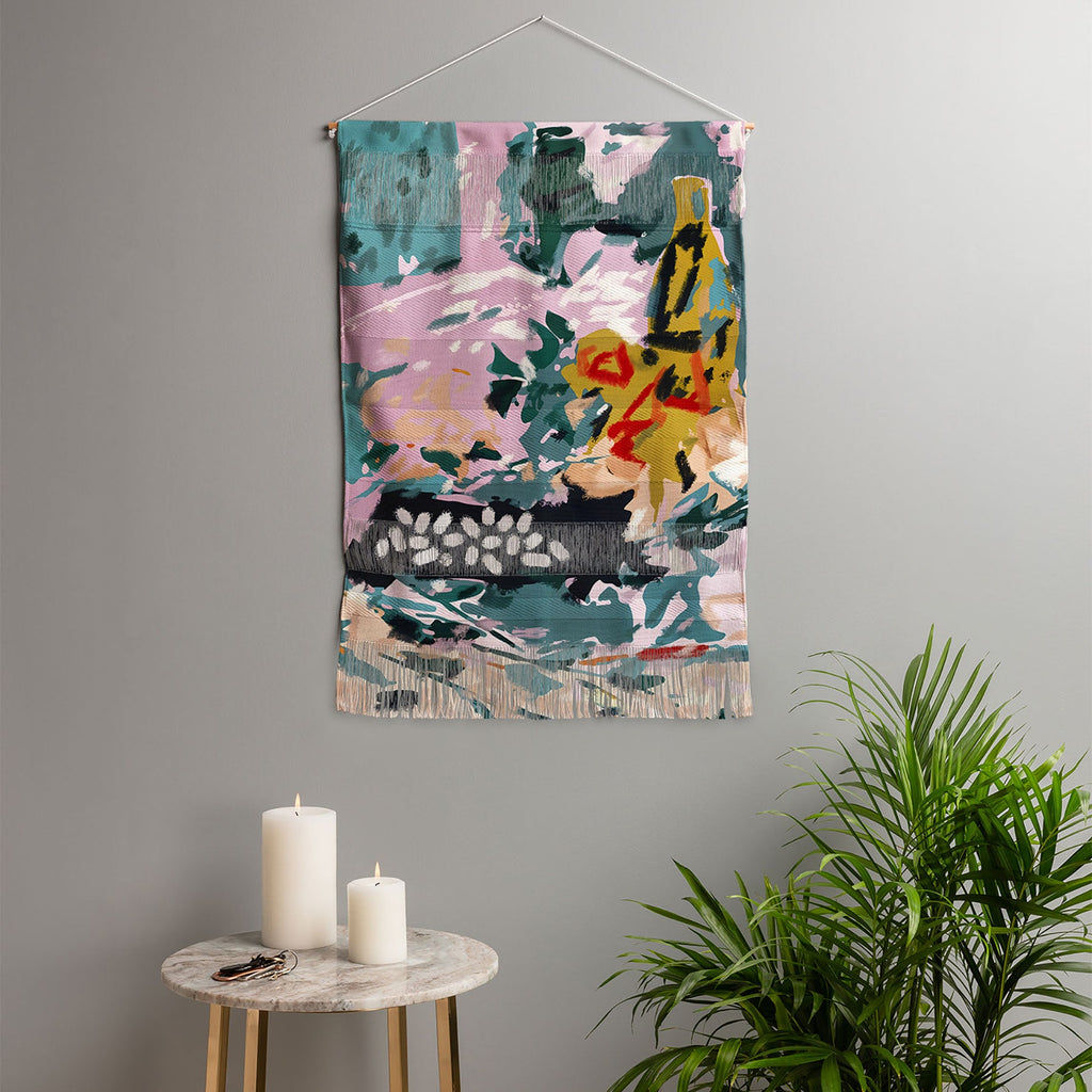 83 Oranges The Olive Watcher Wall Hanging Portrait