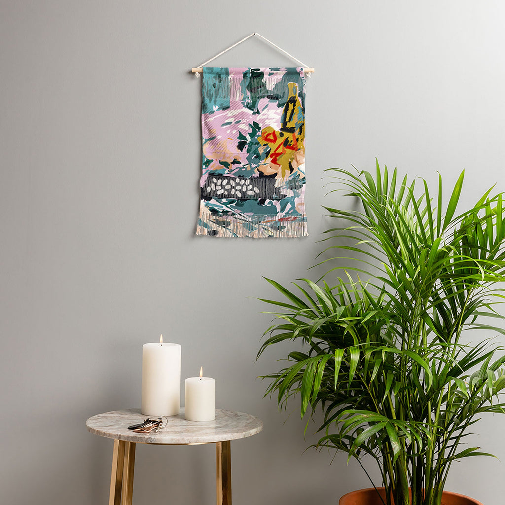 83 Oranges The Olive Watcher Wall Hanging Portrait