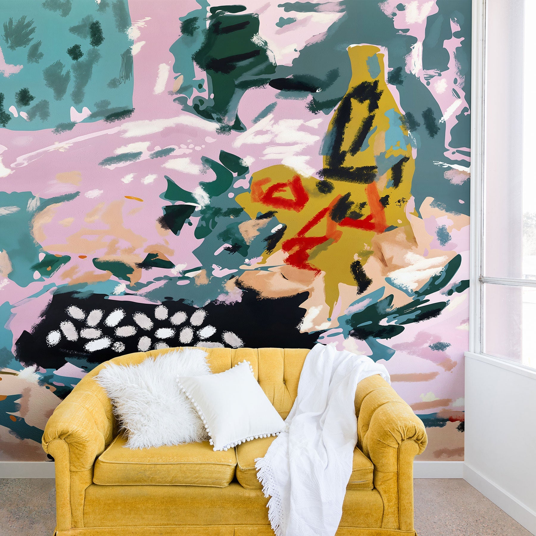 83 Oranges The Olive Watcher Wall Mural