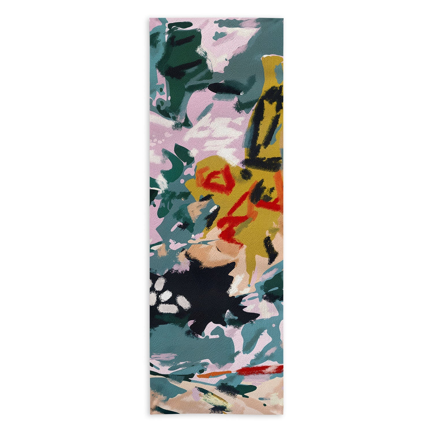 83 Oranges The Olive Watcher Yoga Towel