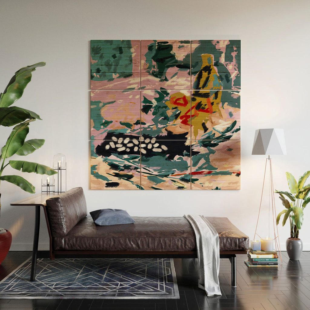 83 Oranges The Olive Watcher Wood Wall Mural