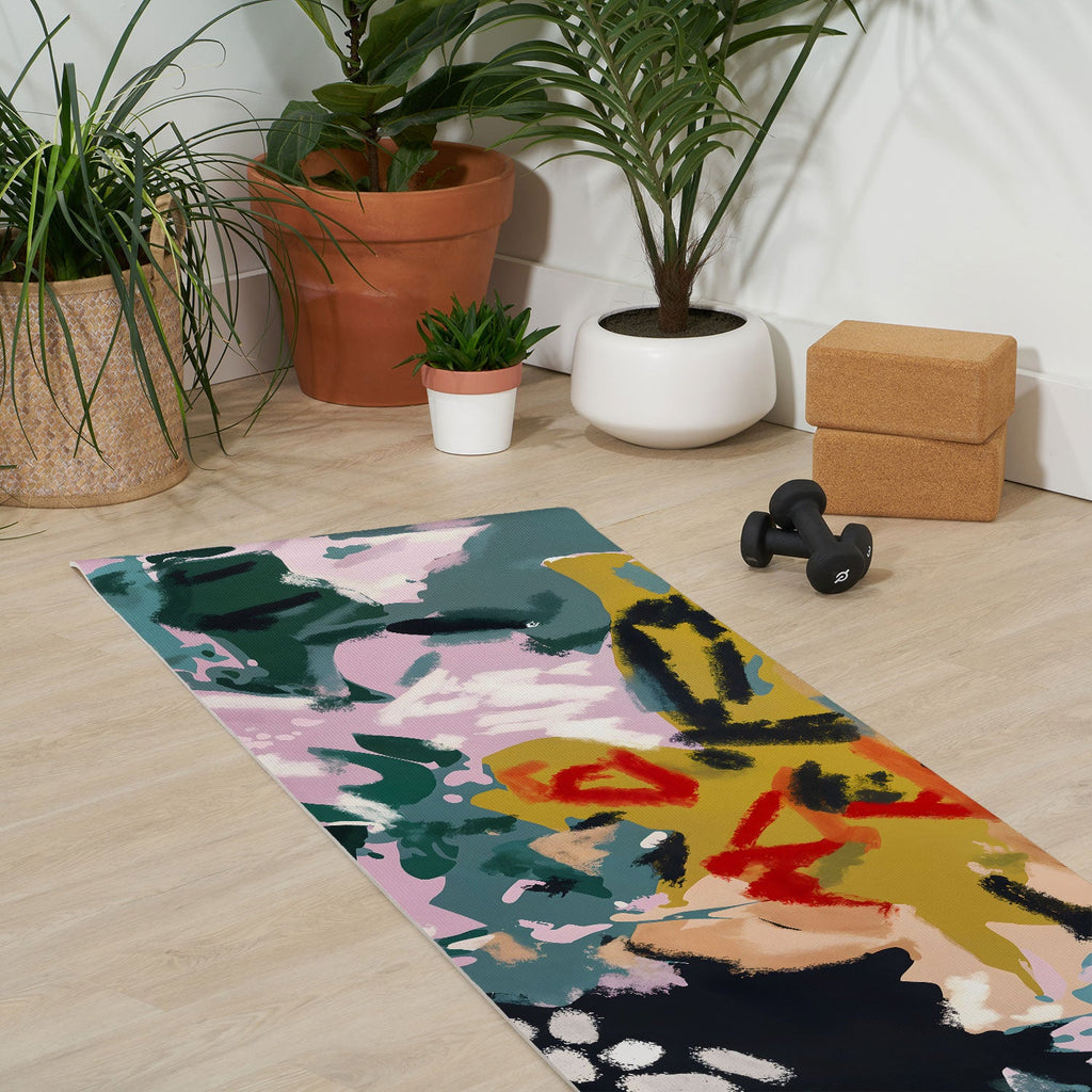 83 Oranges The Olive Watcher Yoga Mat