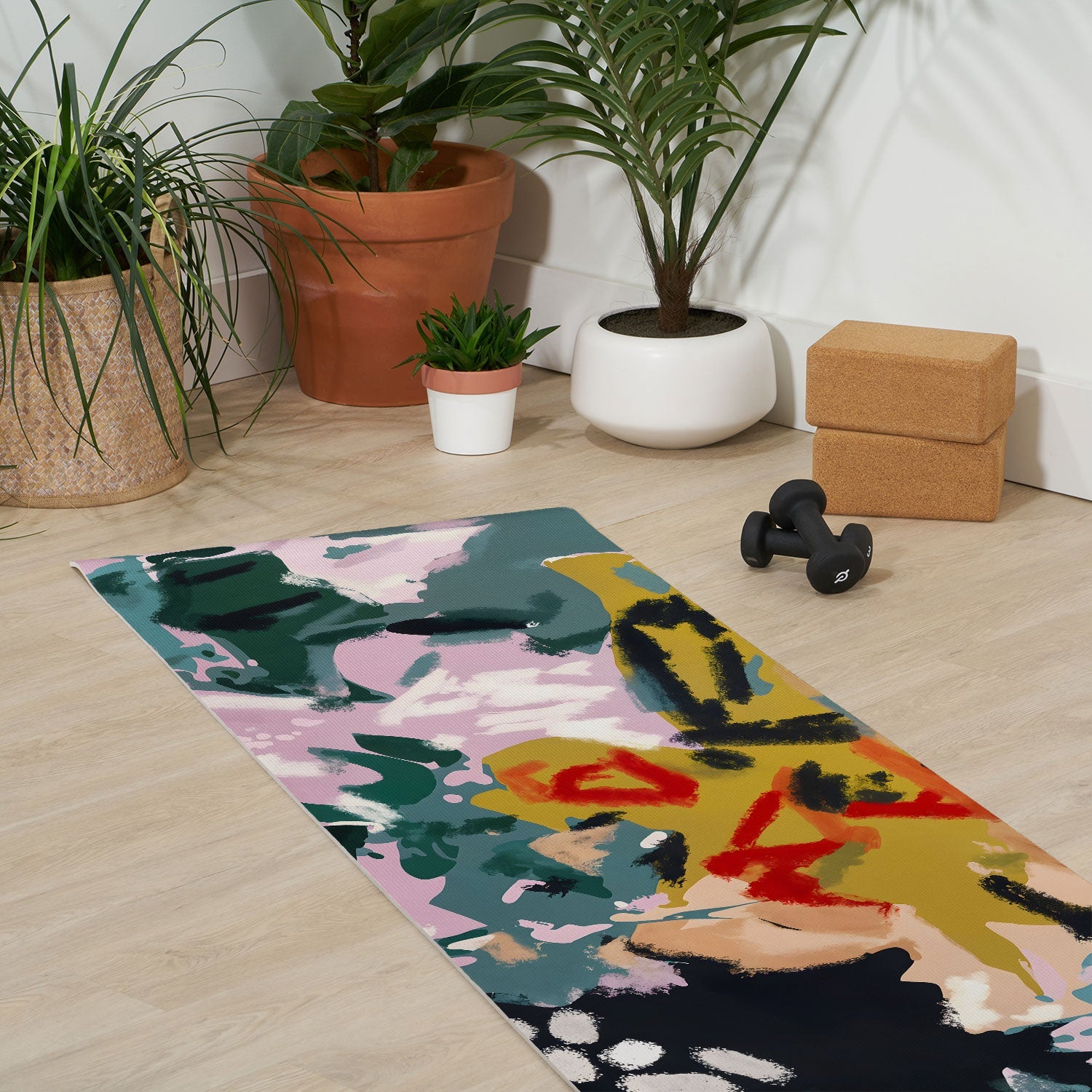 83 Oranges The Olive Watcher Yoga Mat